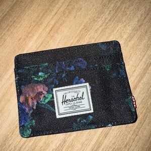 Herschel Supply Company Black Wallet Compact Card Holder